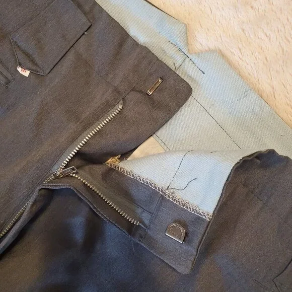 Men's Gray Riding Pants - Picture 12 of 14